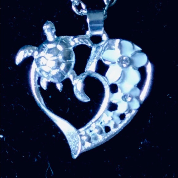Turtle Heart 20” Necklace - Picture 2 of 3